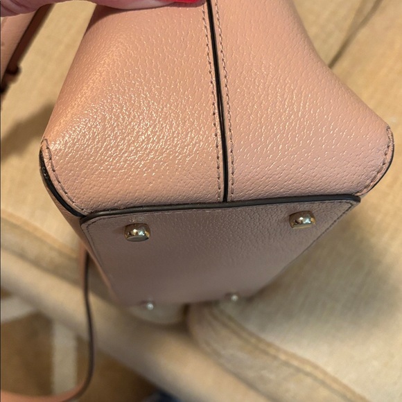 Kate Spade Blush Satchel with Bow Accent - Picture 5 of 10
